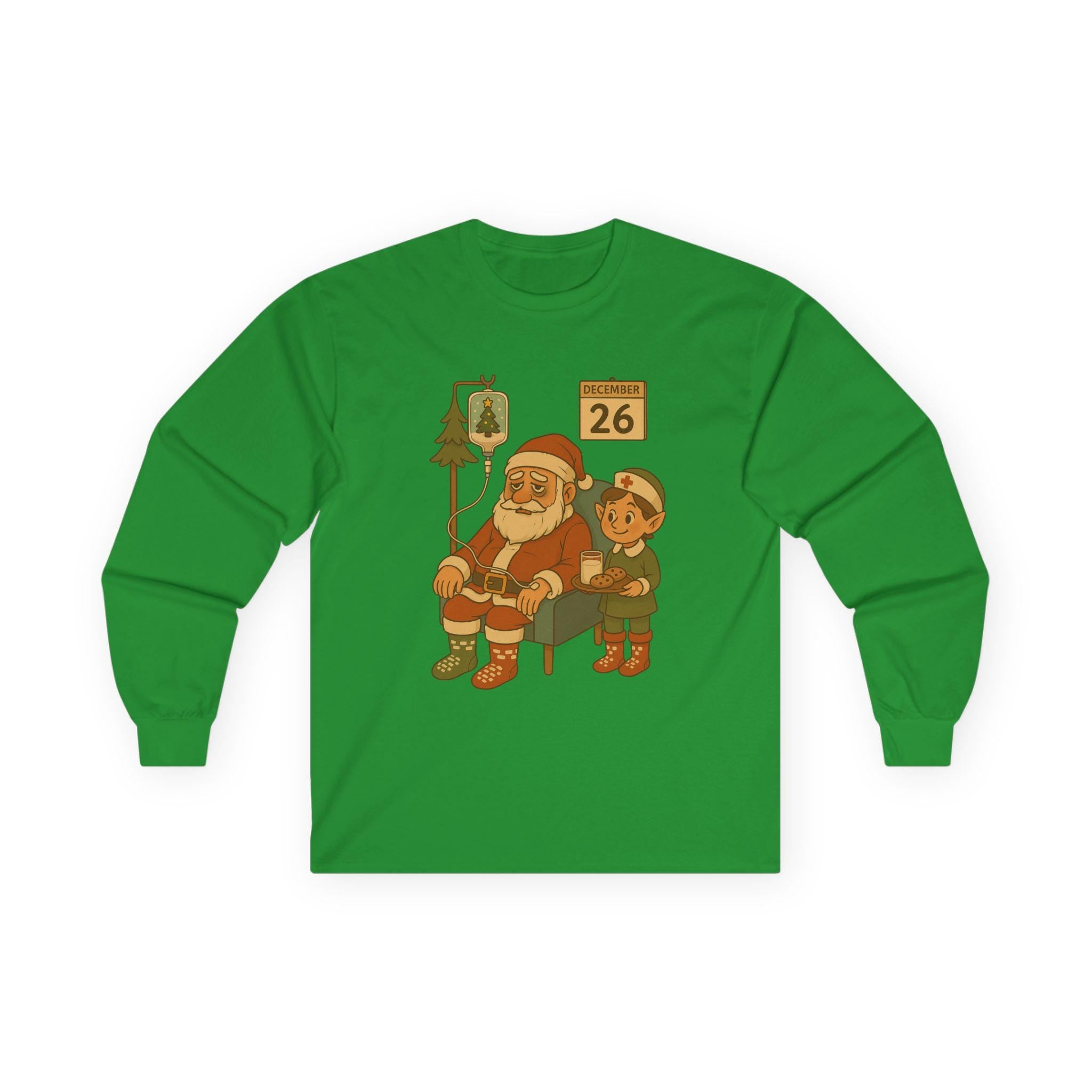 Snow Globe IV Long Sleeve Tee | December 26 Illustration