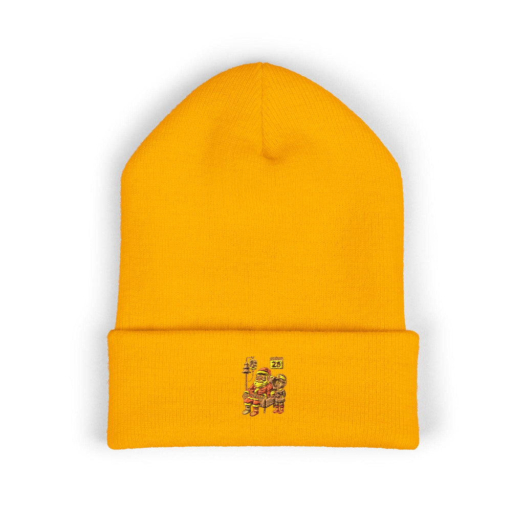 Snow Globe IV beanie | Embroidered Cuffed Beanie