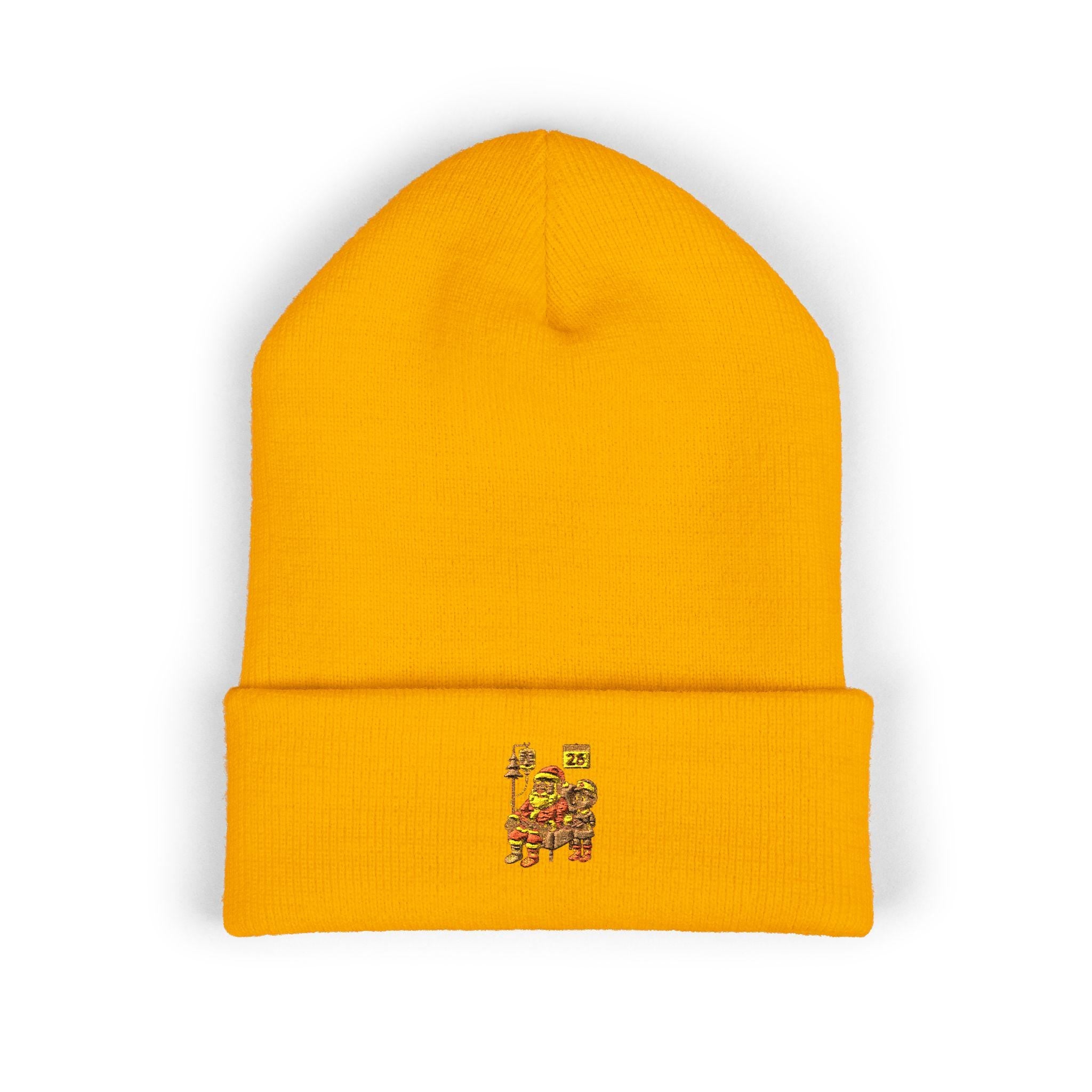 Snow Globe IV beanie | Embroidered Cuffed Beanie
