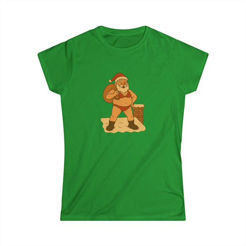 Bikini Santa Tee | Funny Christmas Vacation Shirt