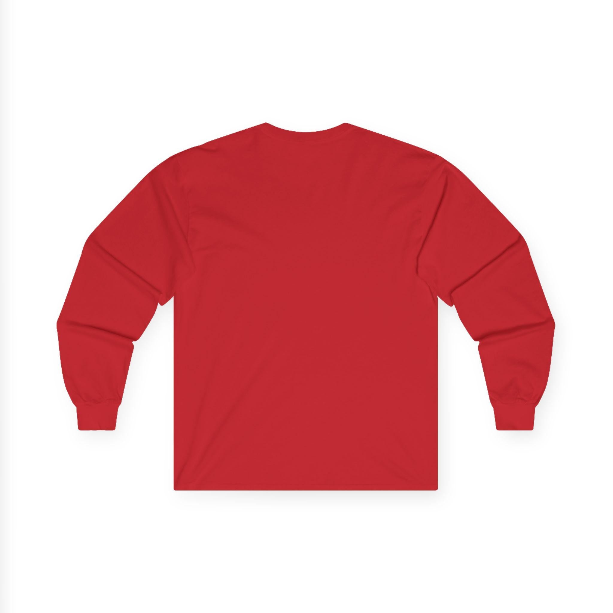100 mL Holiday Cheer Long Sleeve Tee | Retro Christmas Illustration