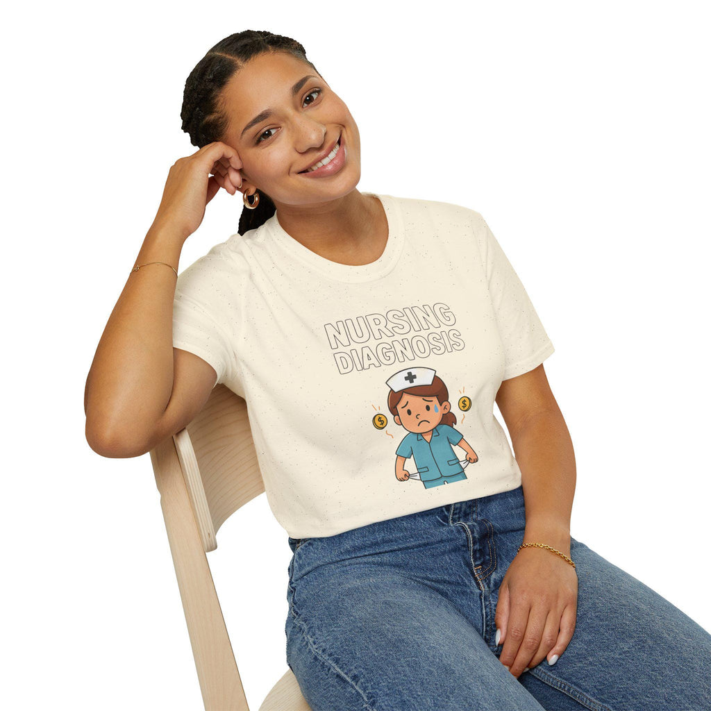 Nursing Diagnosis Tee | Medical Humor, Nurse Gift