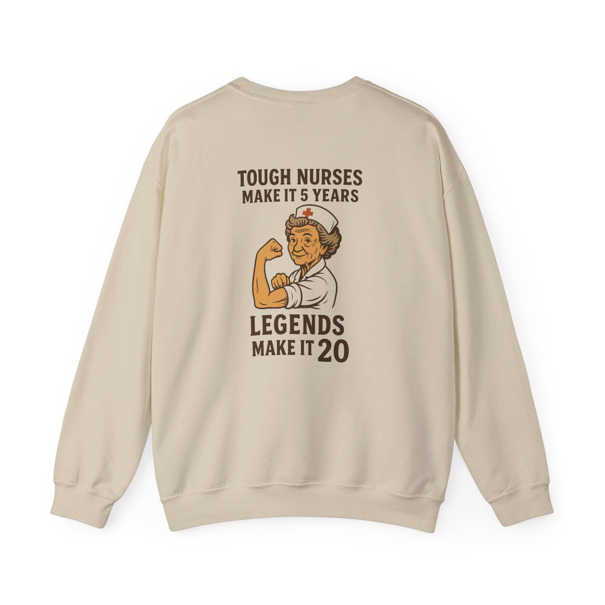 Retro Rosie Nurse Sweatshirt, Appreciation Gift