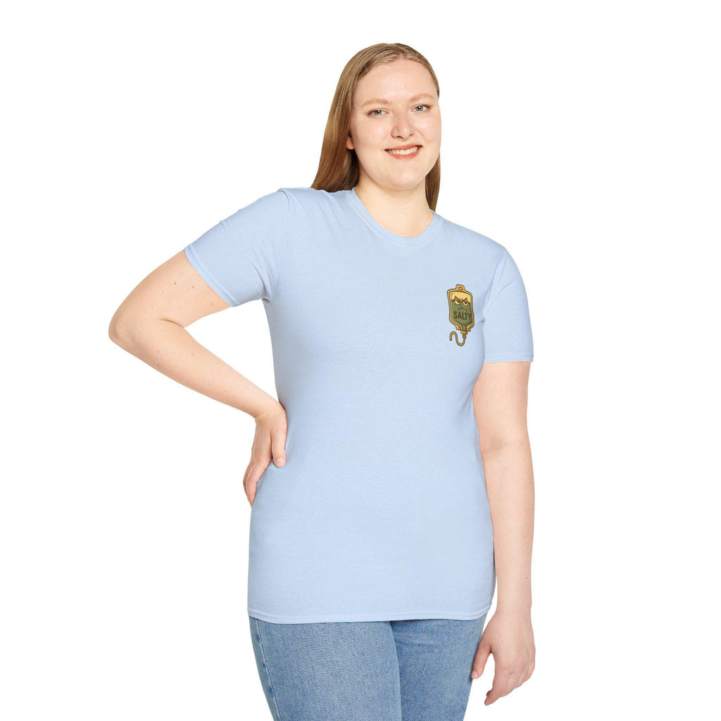 Salty Saline Vintage Patch T-Shirt | Nursing Tee
