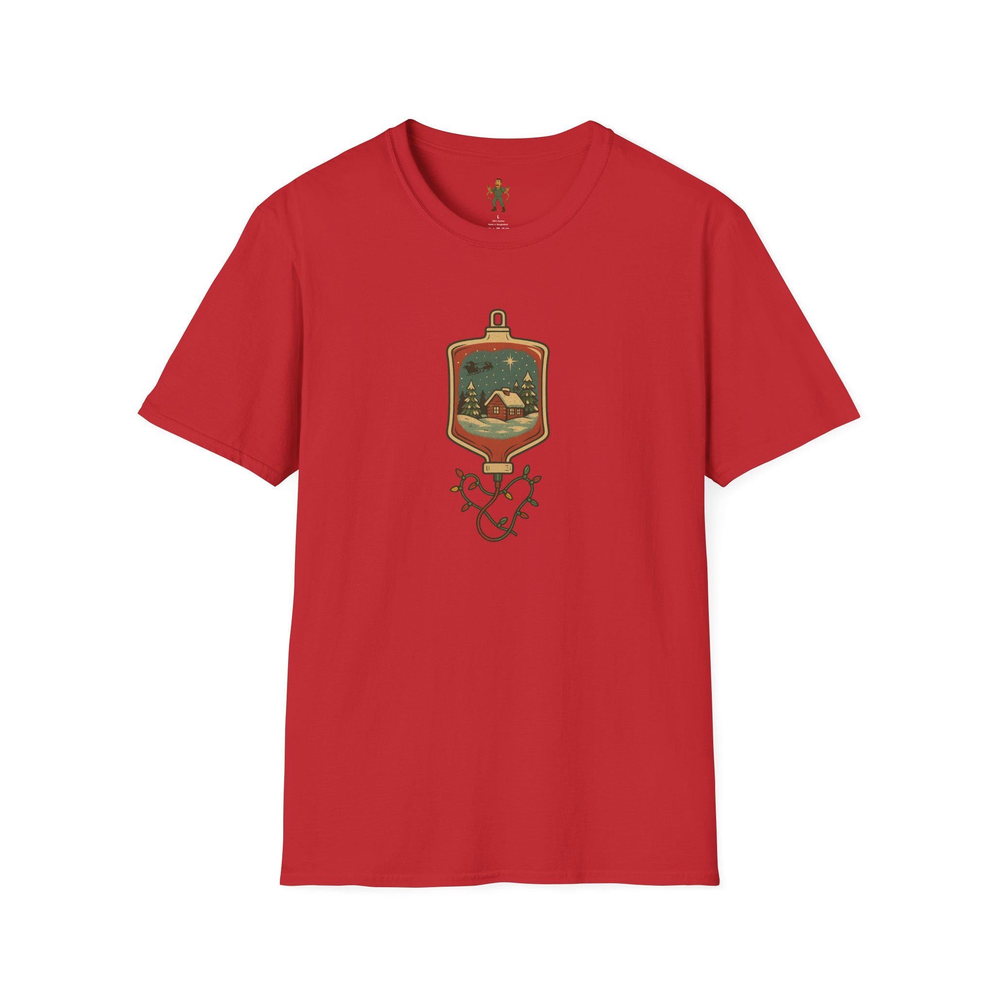 Christmas Eve IV T-Shirt | Healthcare Holiday Scene