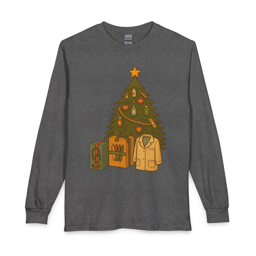 Christmas Tree with Gifts Long Sleeve Shirt | Holiday Tree