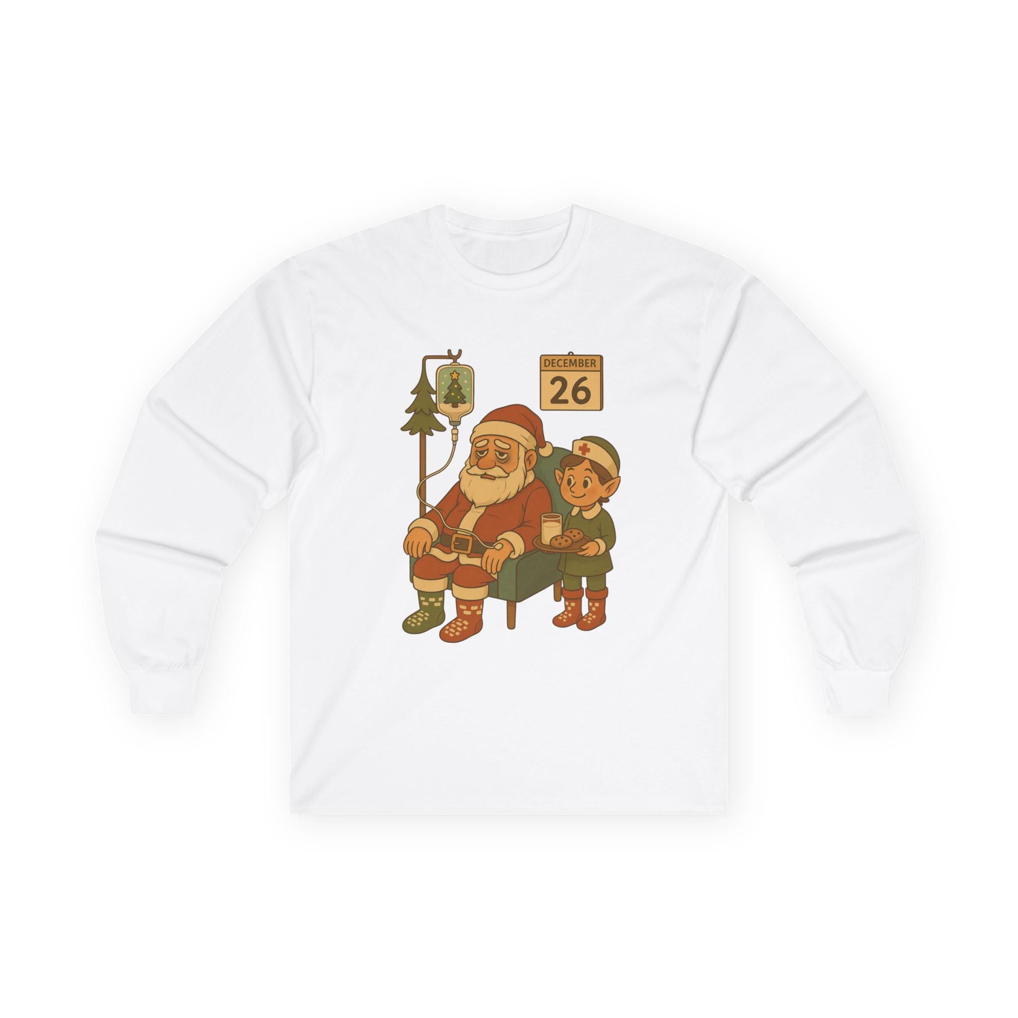 Snow Globe IV Long Sleeve Tee | December 26 Illustration