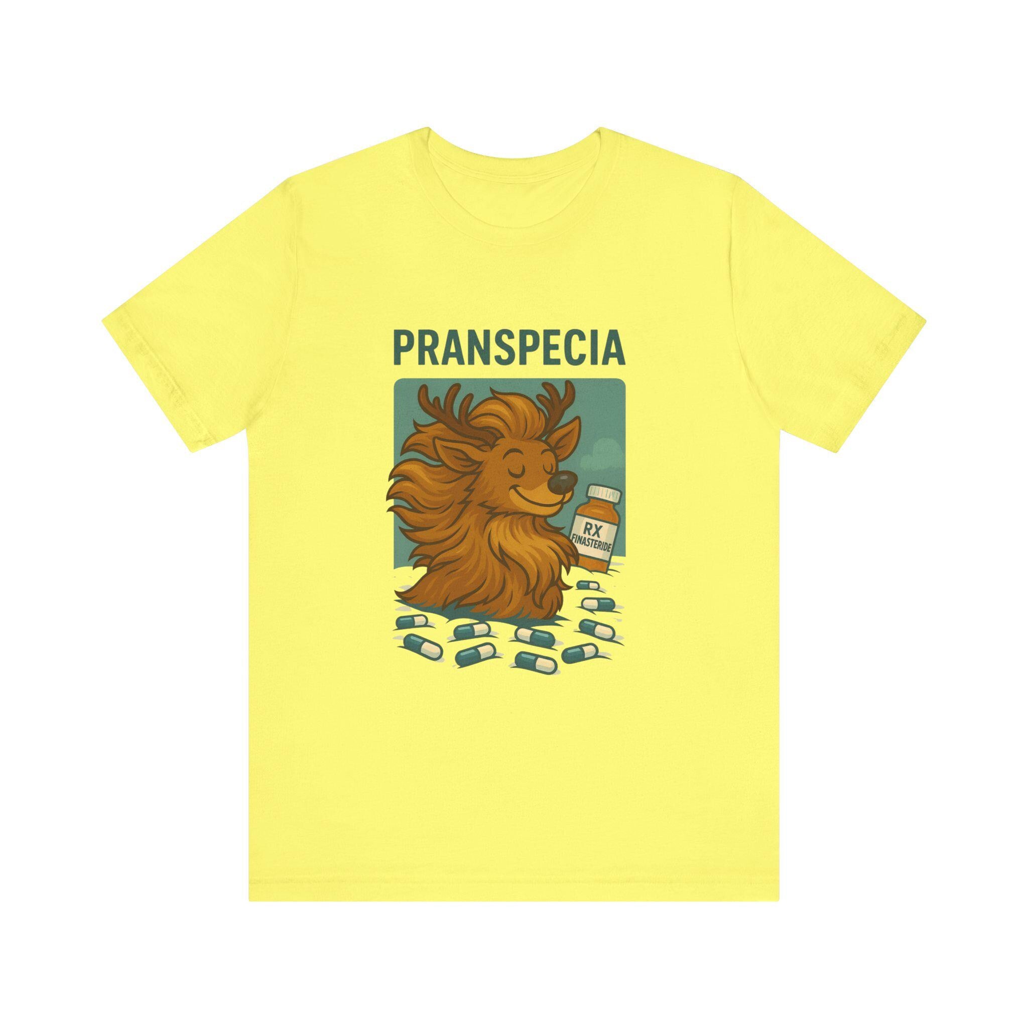 Cartoon Reindeer 'Pranspecia' T-Shirt