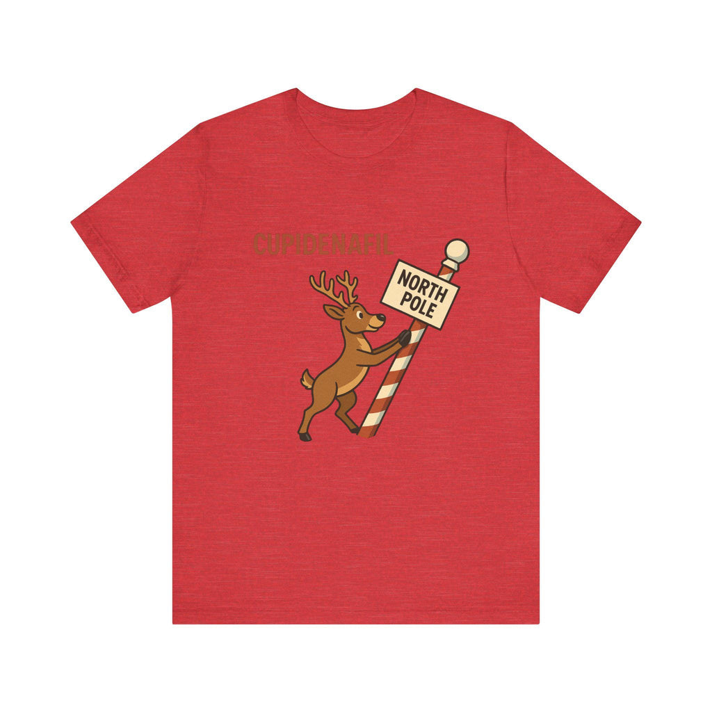 Cupidenafil Reindeer North Pole Shirt | Christmas Tee, Sildenafil