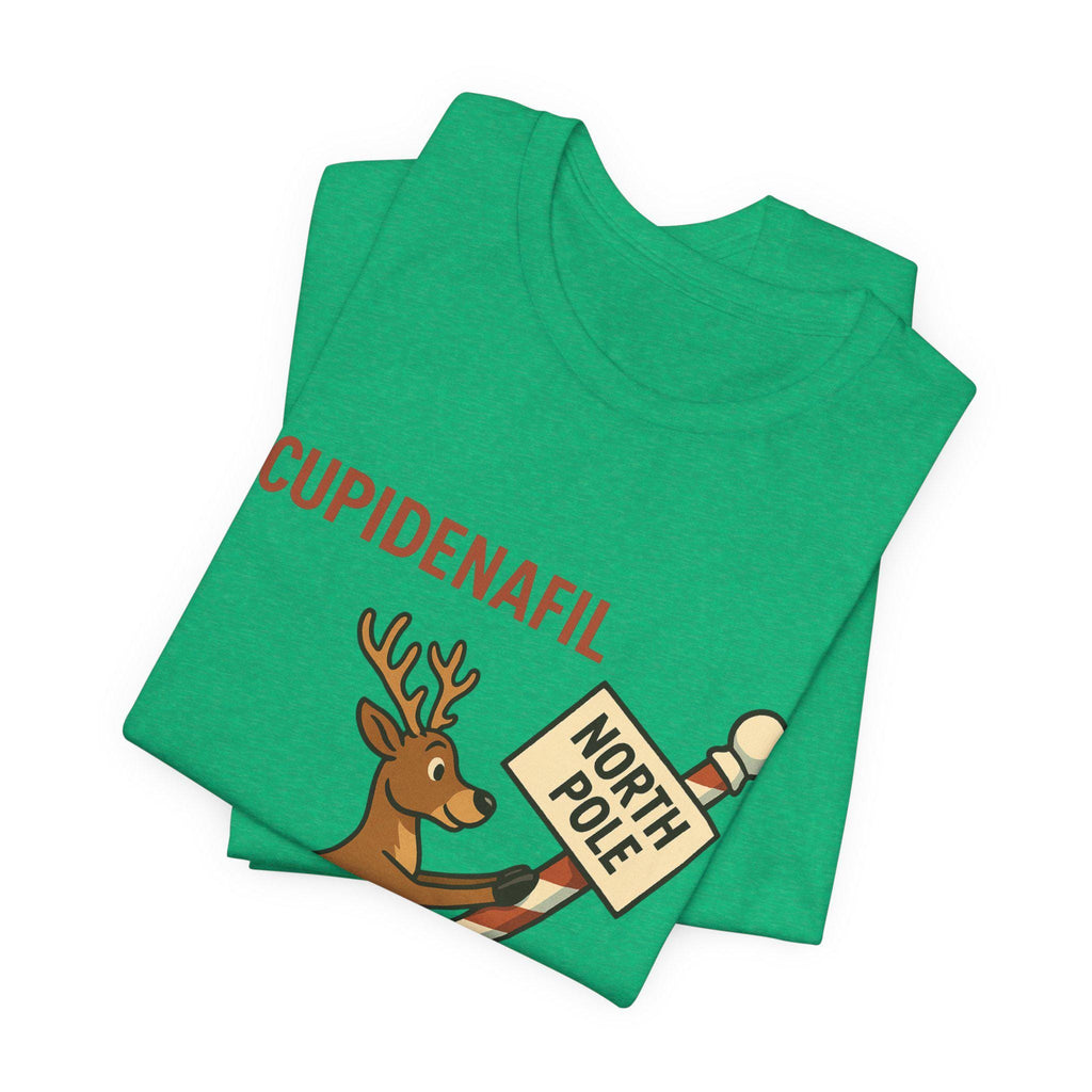 Cupidenafil Reindeer North Pole Shirt | Christmas Tee, Sildenafil