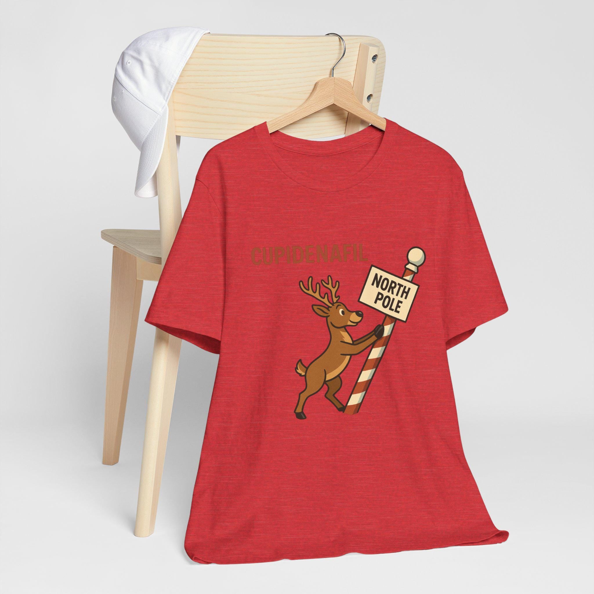Cupidenafil Reindeer North Pole Shirt | Christmas Tee, Sildenafil