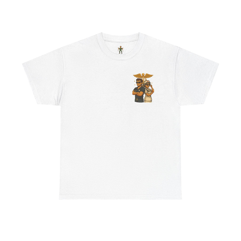 Cool Nurses Cartoon Tee | Nursing Gym Shirt