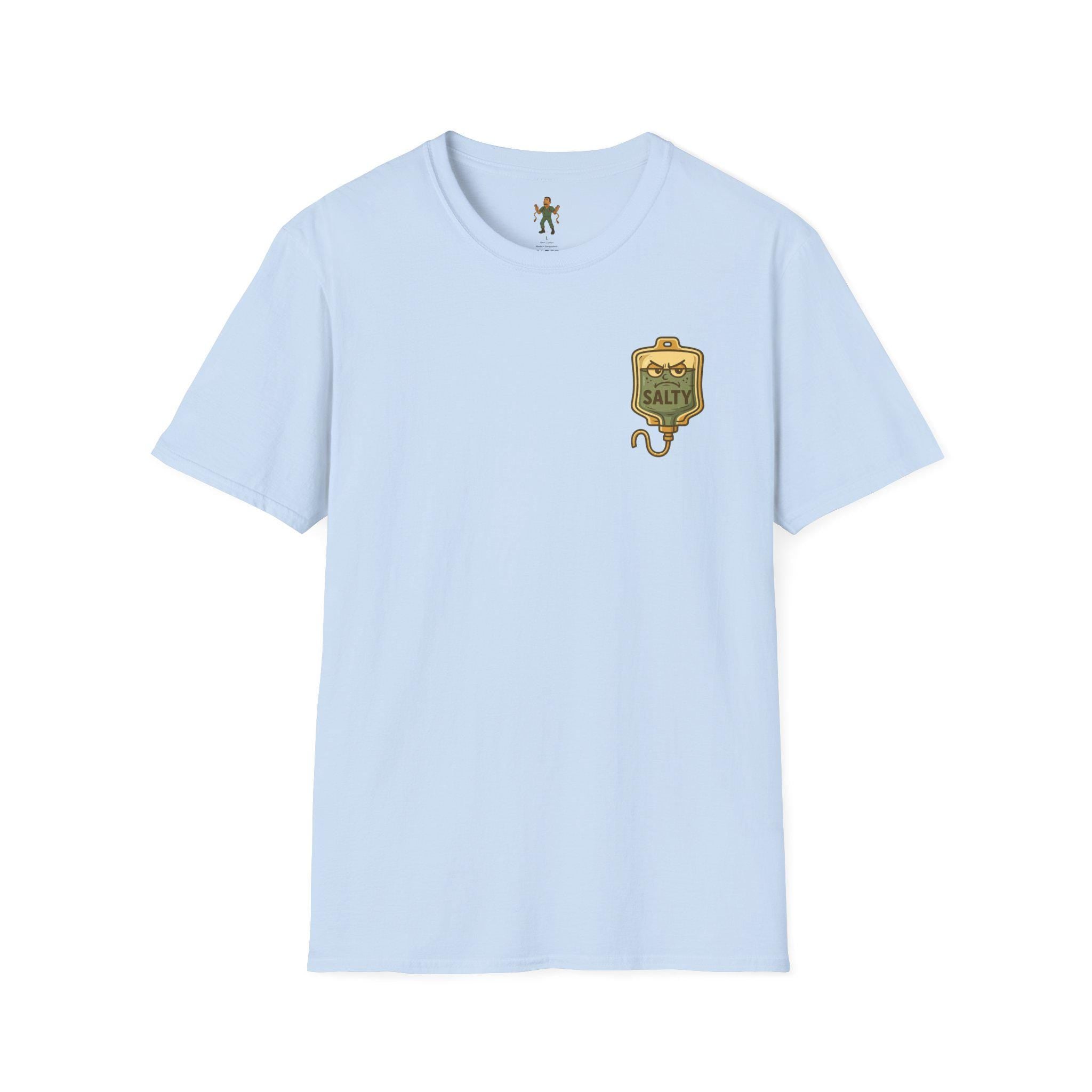 Salty Saline Vintage Patch T-Shirt | Nursing Tee