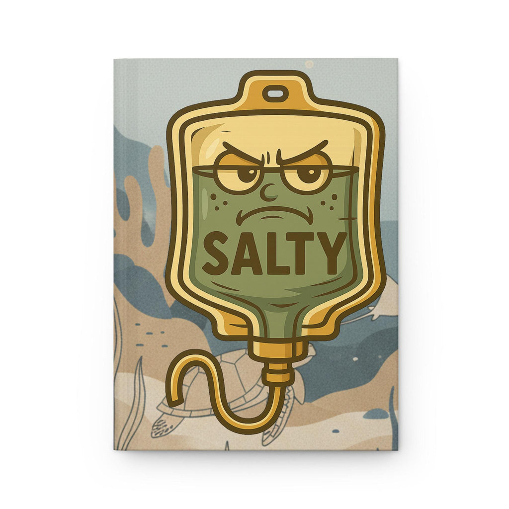 Salty Sleepy Hardcover Journal | Nurses Notebook
